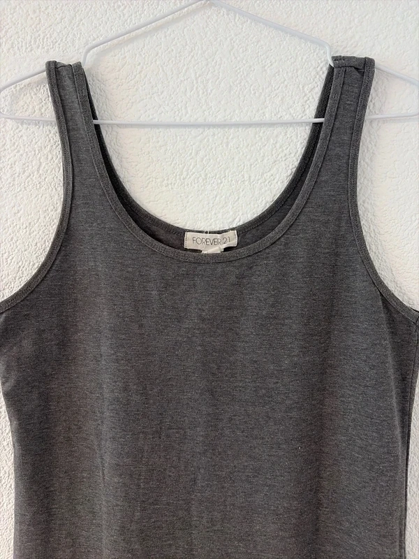 Robe débardeur grise – photo 2